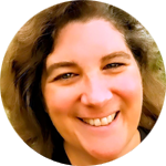 profile photo of woman in a circle