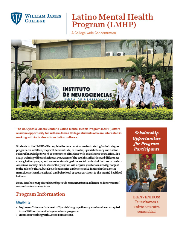 image of latino program flyer