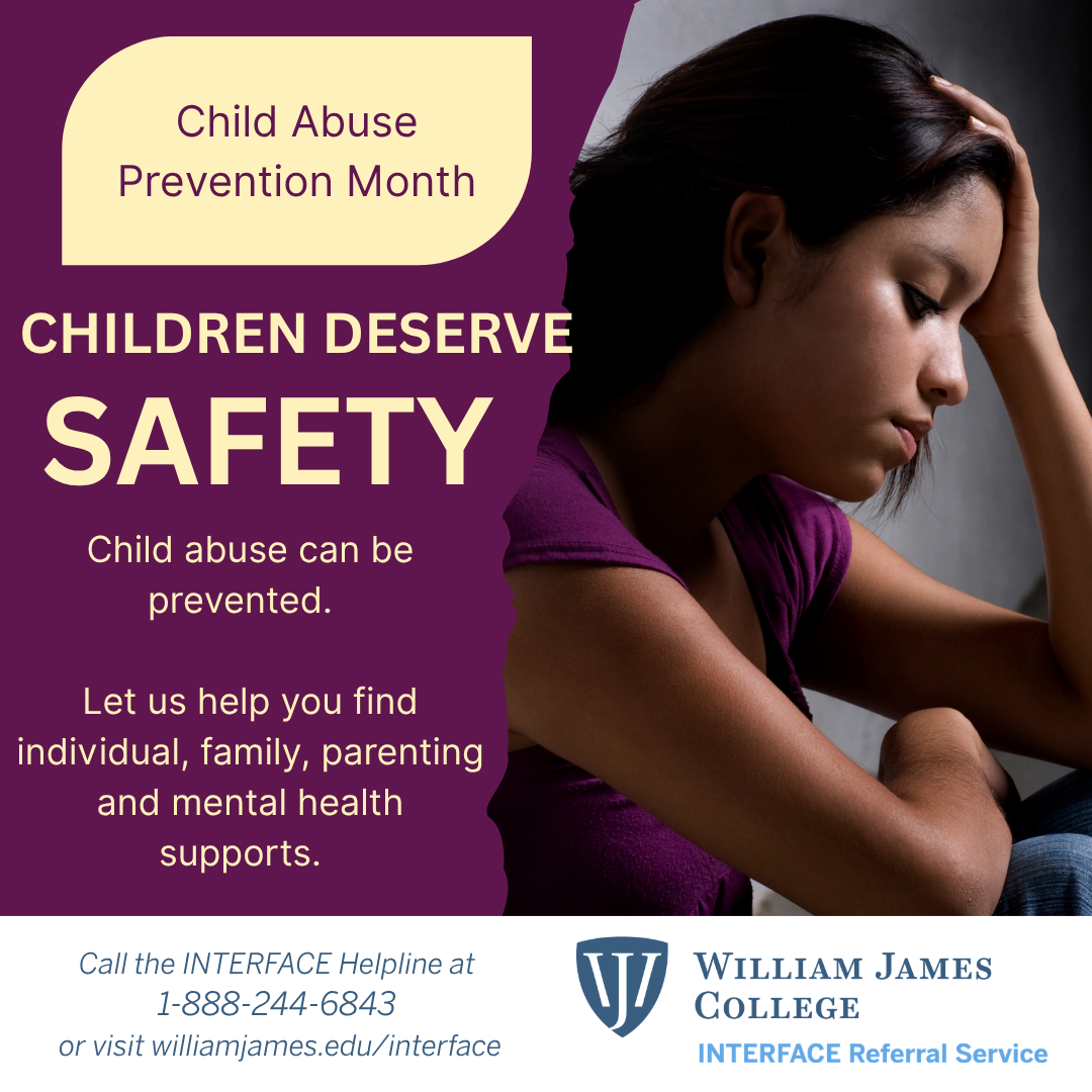 Child Abuse Prevention Month Graphic social media post for april