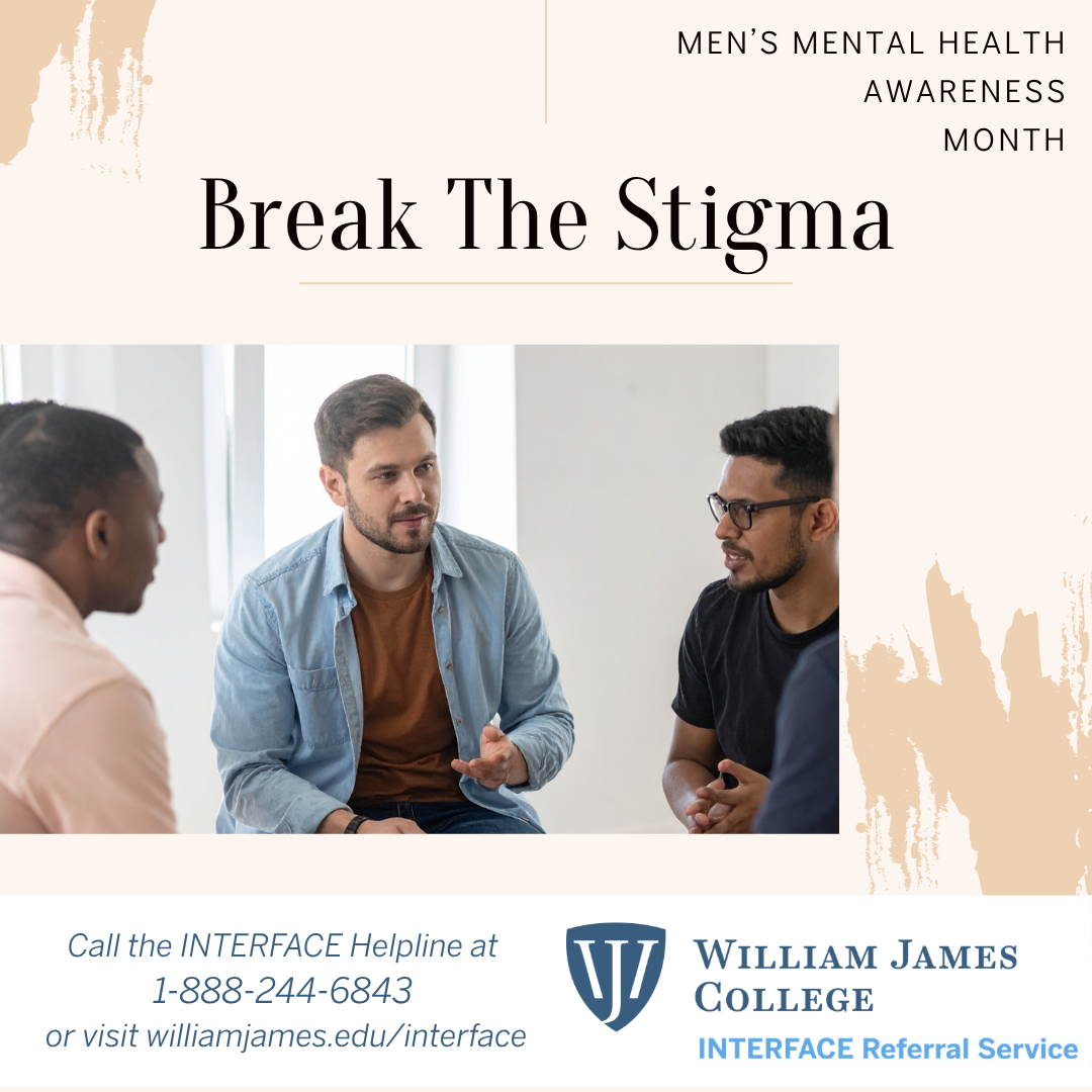 Men's Mental Health Awareness Month Social Media Graphic for November