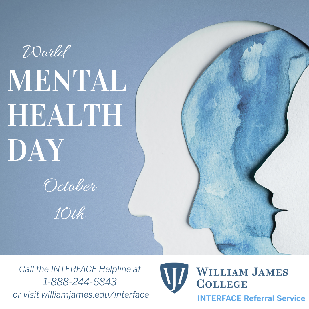 World Mental Health Day social media graphic for october