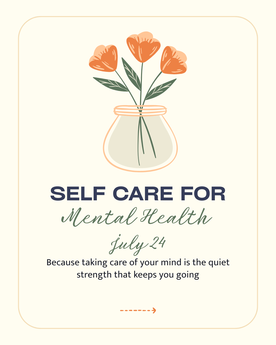BIPOC Mental Health Month social media graphic for july