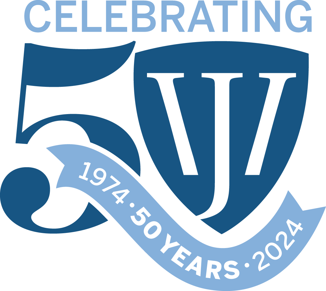 Logo for WJCs 50th Anniversary