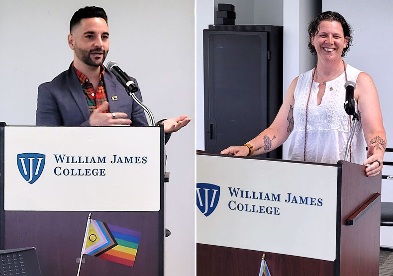 A Pair of WJC Alums Take Pride in Working with the LGBTQIA+ Population